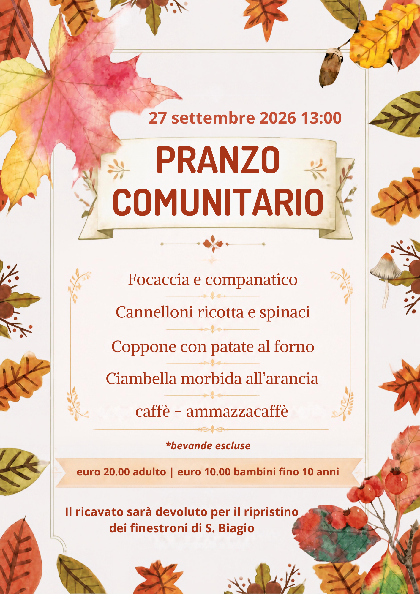 Pranzo Comunitario