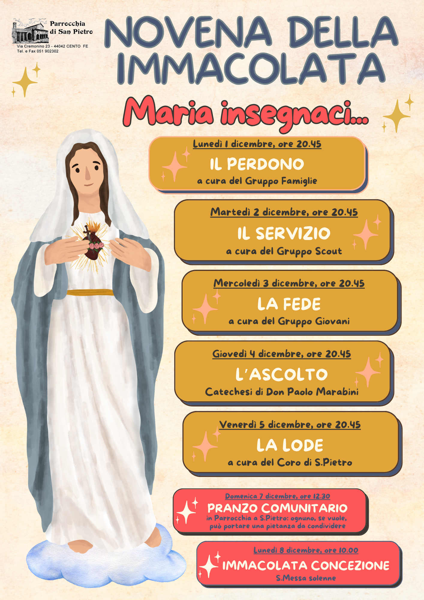 Novena dell&#039;Immacolata